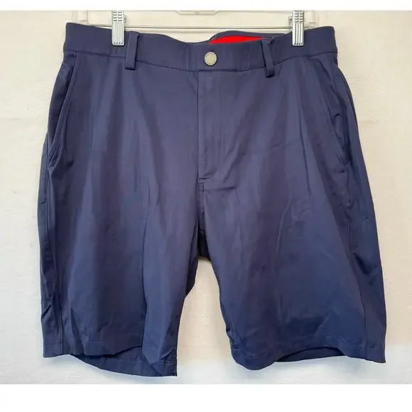 Redvanly Men's Hanover Pull-On Shorts, Navy, Size M - Picture 1 of 4